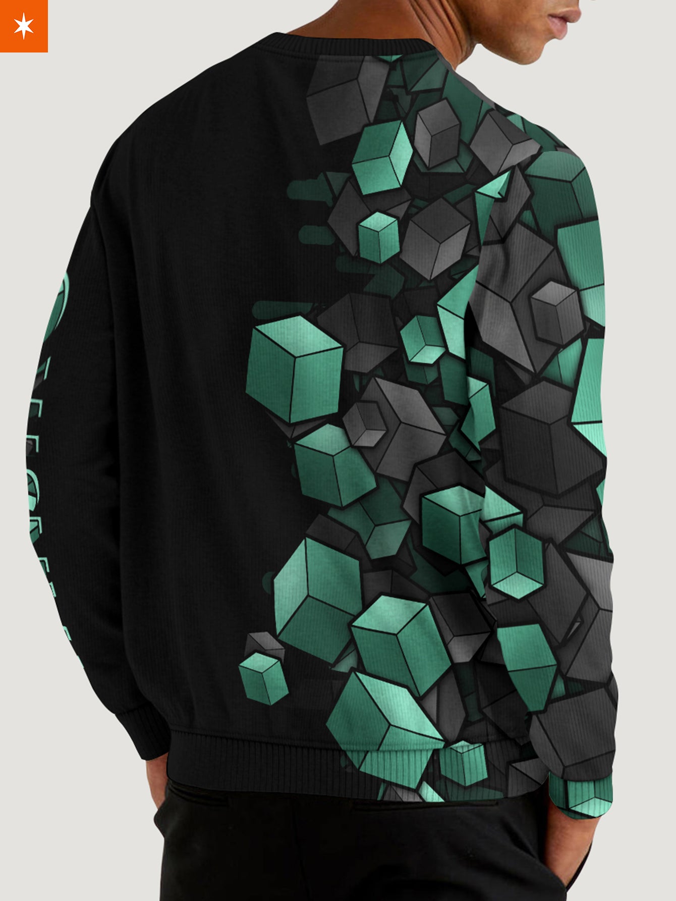 Fandomaniax - [Buy 1 Get 1 SALE] Tanjiro Cube Unisex Wool Sweater