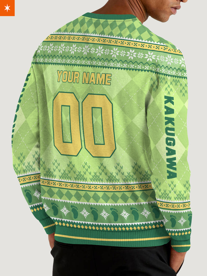 Fandomaniax - Personalized Team Kakugawa Unisex Wool Sweater