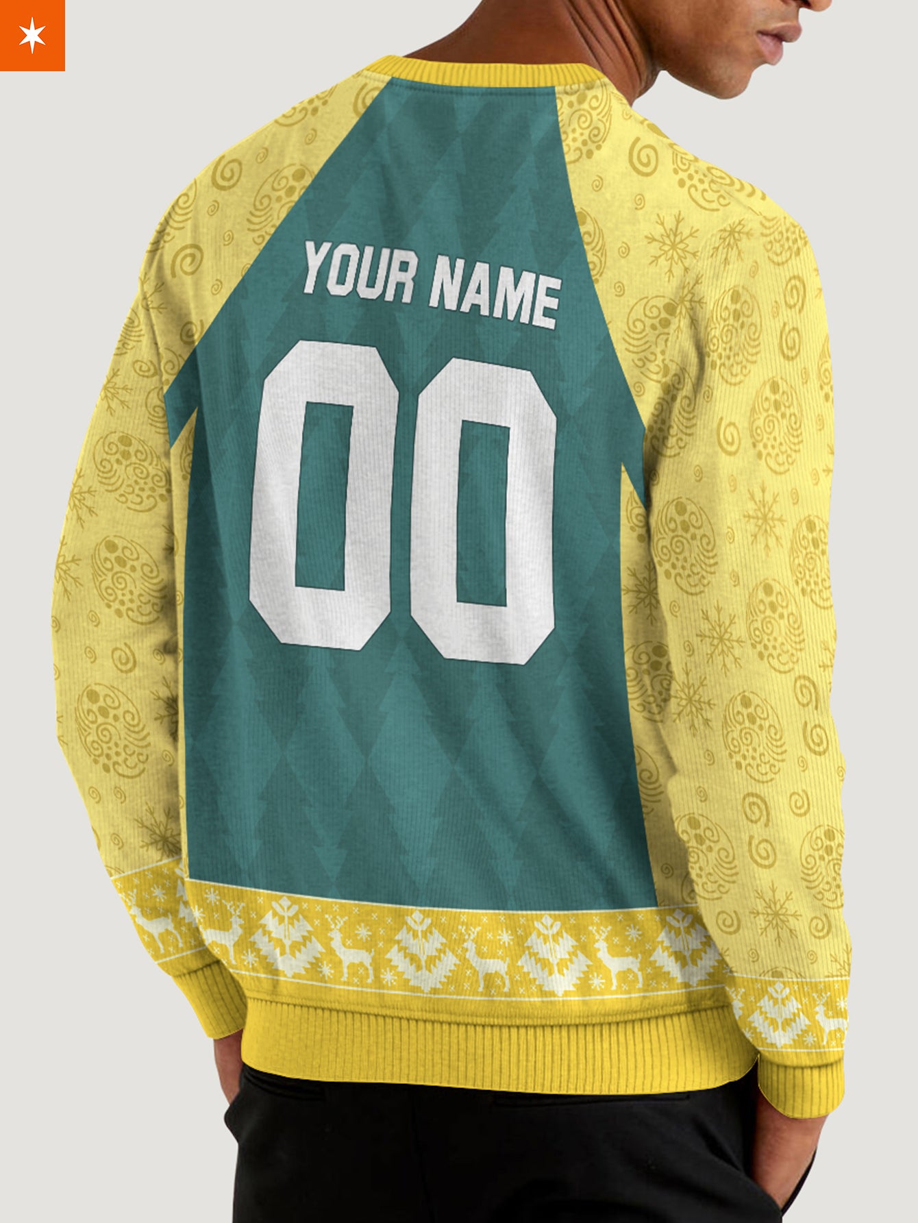 Fandomaniax - Personalized Team Nohebi Unisex Wool Sweater