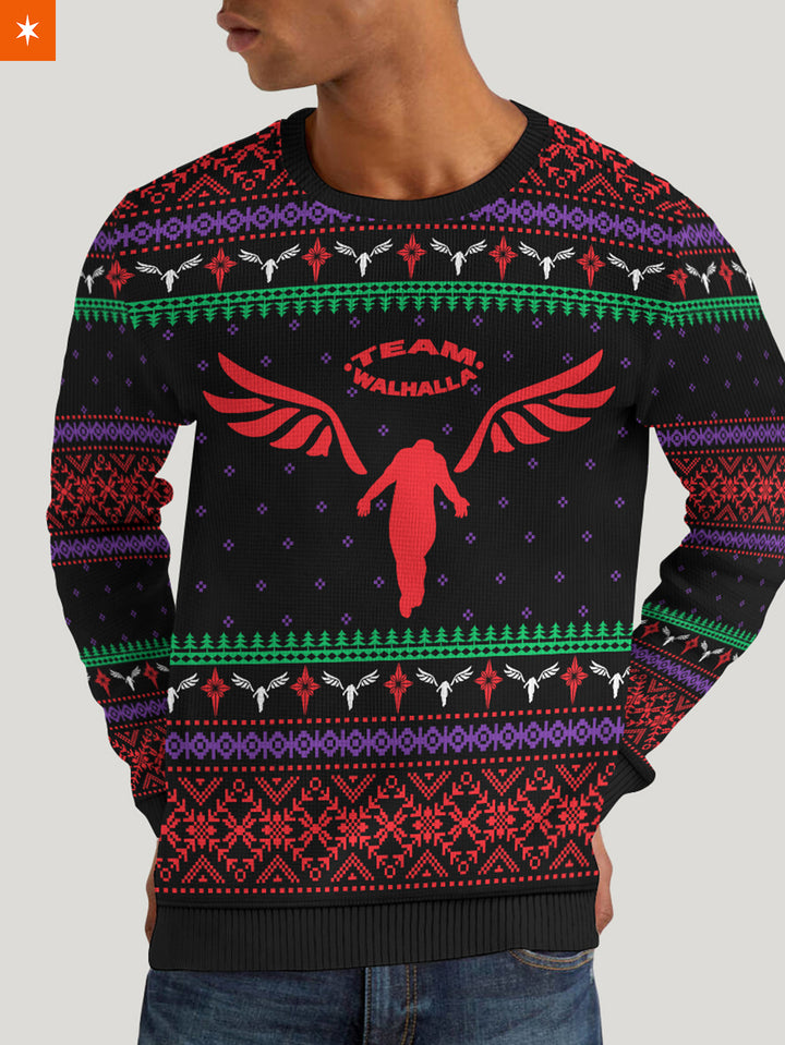 Fandomaniax - Valhalla Xmas Unisex Wool Sweater