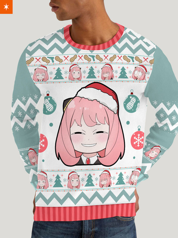 Fandomaniax - [Buy 1 Get 1 SALE] Waku Waku Xmas Unisex Wool Sweater