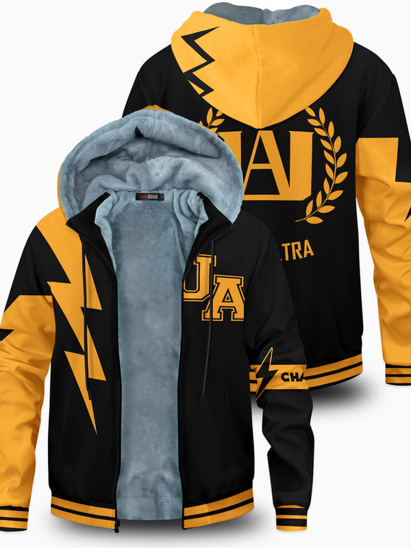 Fandomaniax - Denki Chargebolt Velvet Hoodie