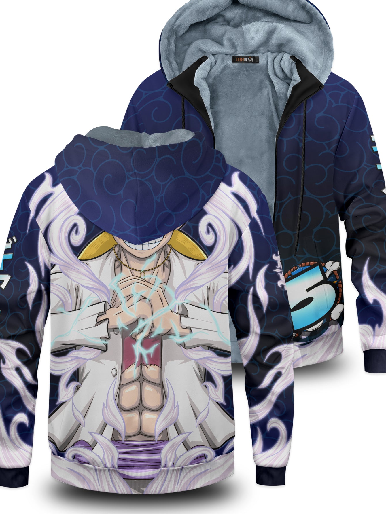 Fandomaniax- Gear Five Nika Velvet Hoodie