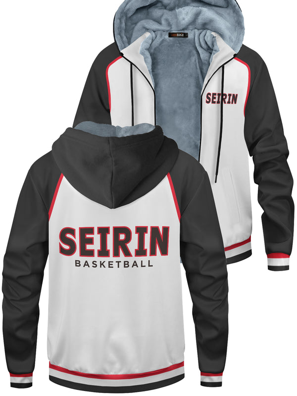 Fandomaniax - Seirin Velvet Hoodie