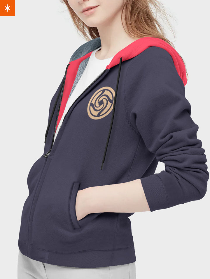 Fandomaniax - Yuji Itadori v2 Velvet Hoodie