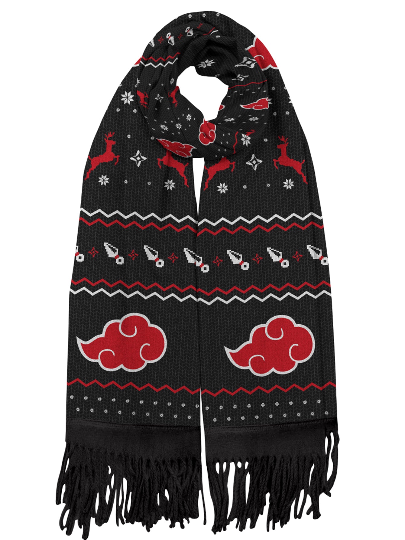 Akatsuki Christmas Wool Scarf – Fandomaniax