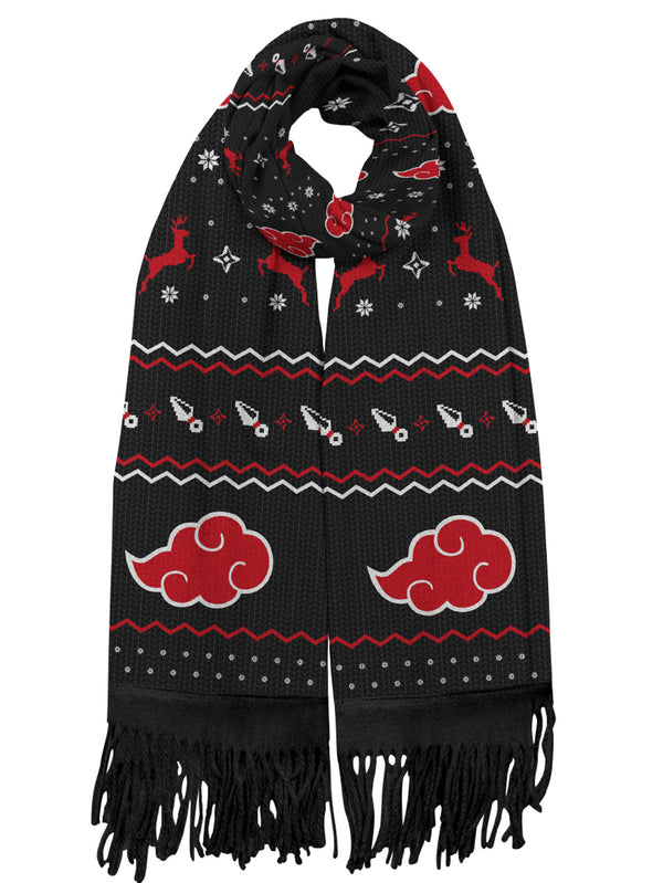 Fandomaniax - [Buy 1 Get 1 SALE] Akatsuki Christmas Wool Scarf