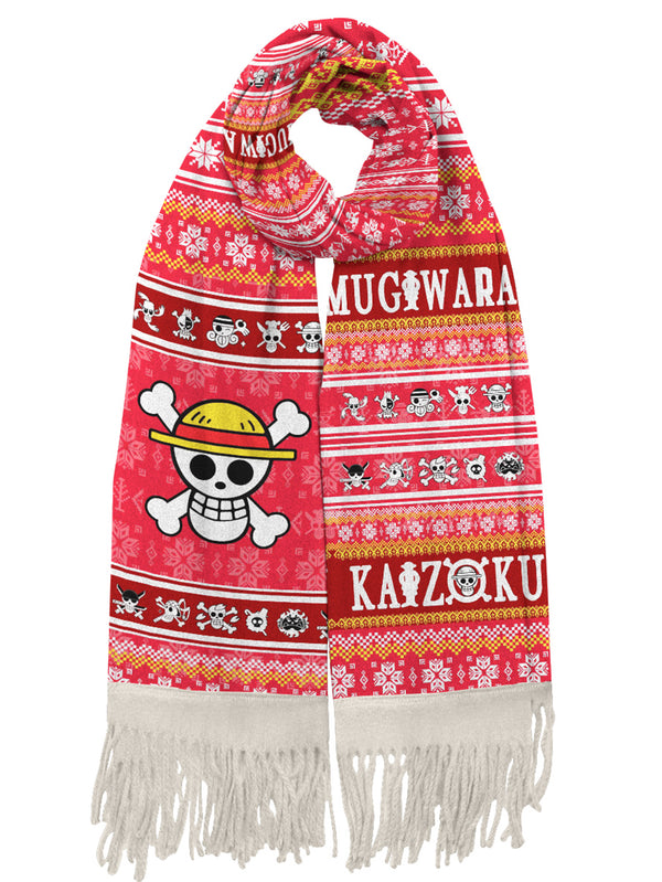 Fandomaniax - [Buy 1 Get 1 SALE] Pirate Xmas Wool Scarf