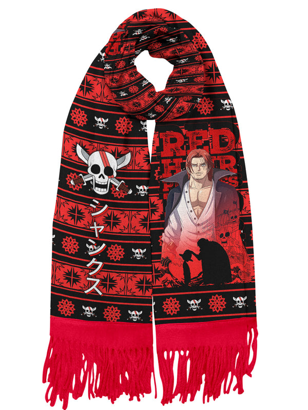 Fandomaniax - Red Hair Xmas Wool Scarf