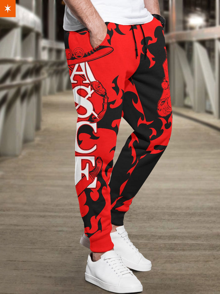 Fandomaniax - Fire Fist Fashion Jogger Pants