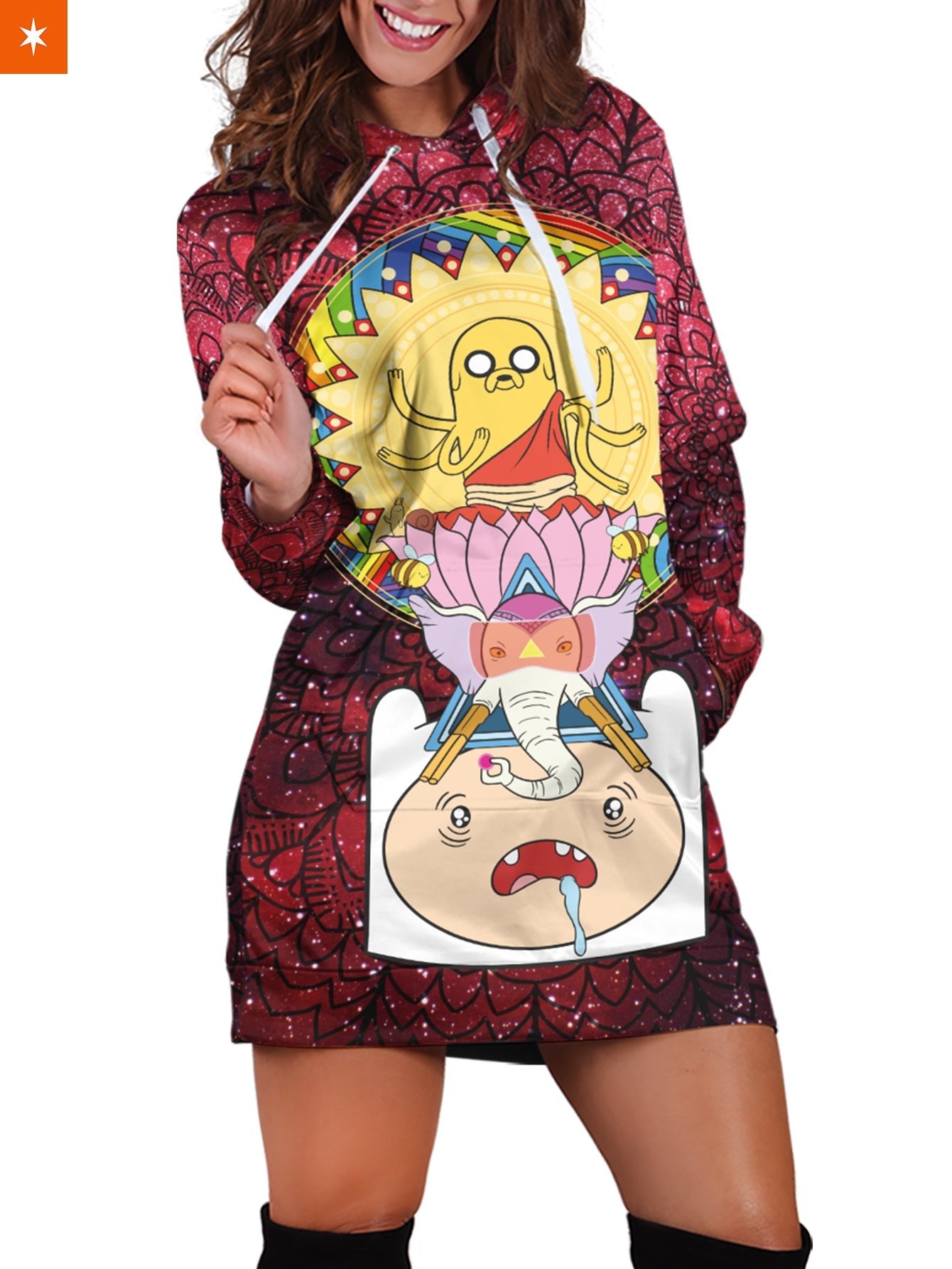 Fandomaniax - Adventure Time Hoodie Dress