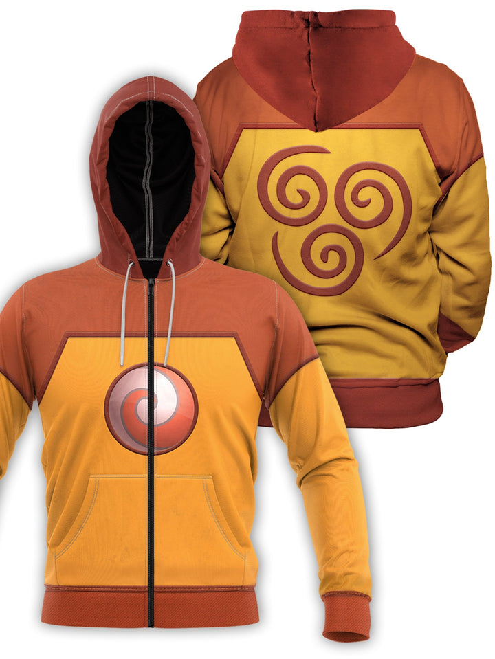 Fandomaniax - Air Nomad Unisex Zipped Hoodie