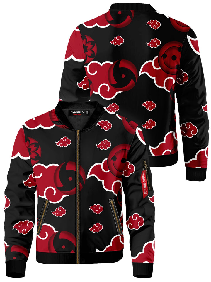 Fandomaniax - Akatsuki Sharingan Bomber Jacket