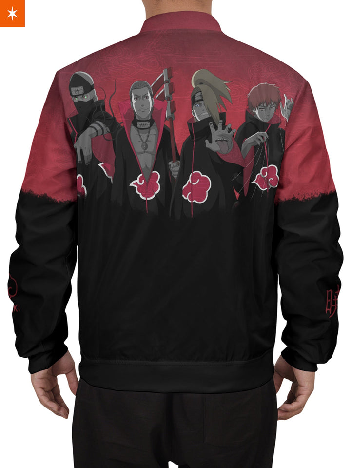 Fandomaniax - Akatsuki Squad Bomber Jacket