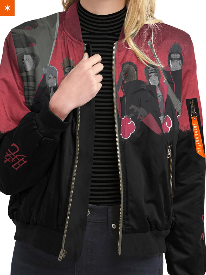 Fandomaniax - Akatsuki Squad Bomber Jacket