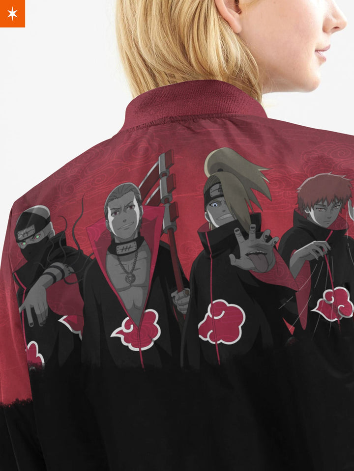 Fandomaniax - Akatsuki Squad Bomber Jacket