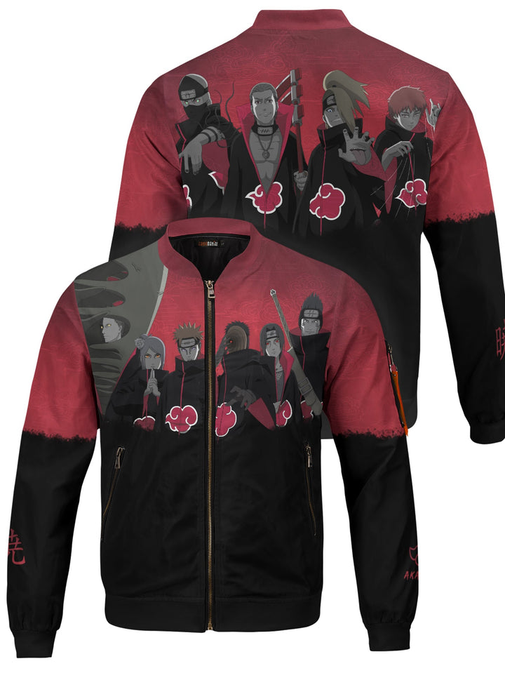 Fandomaniax - Akatsuki Squad Bomber Jacket