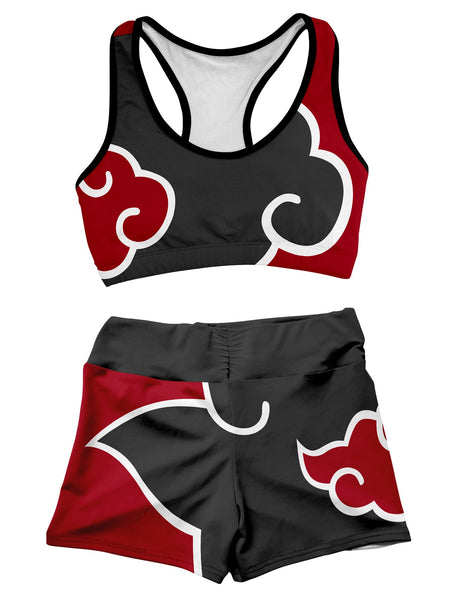 Fandomaniax- Akatsuki Summer Active Wear Set