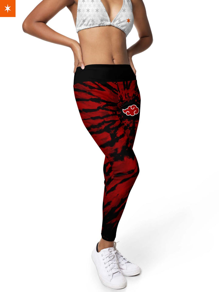 Fandomaniax - Akatsuki Tie Dye Unisex Tights