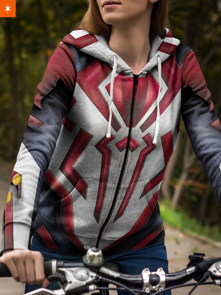 Fandomaniax - All New Spidey Unisex Zipped Hoodie