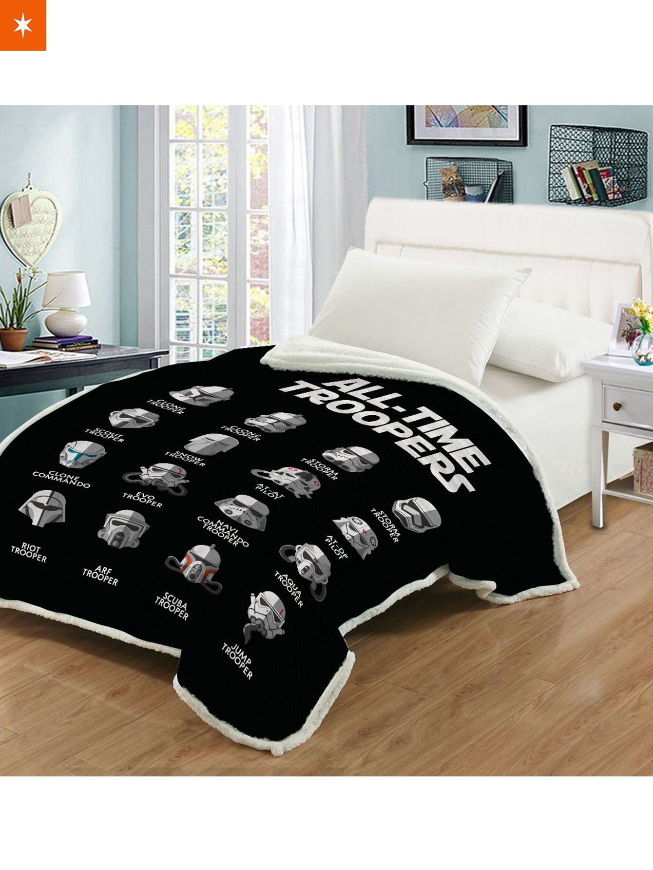 Fandomaniax - All Time Troopers Throw Blanket