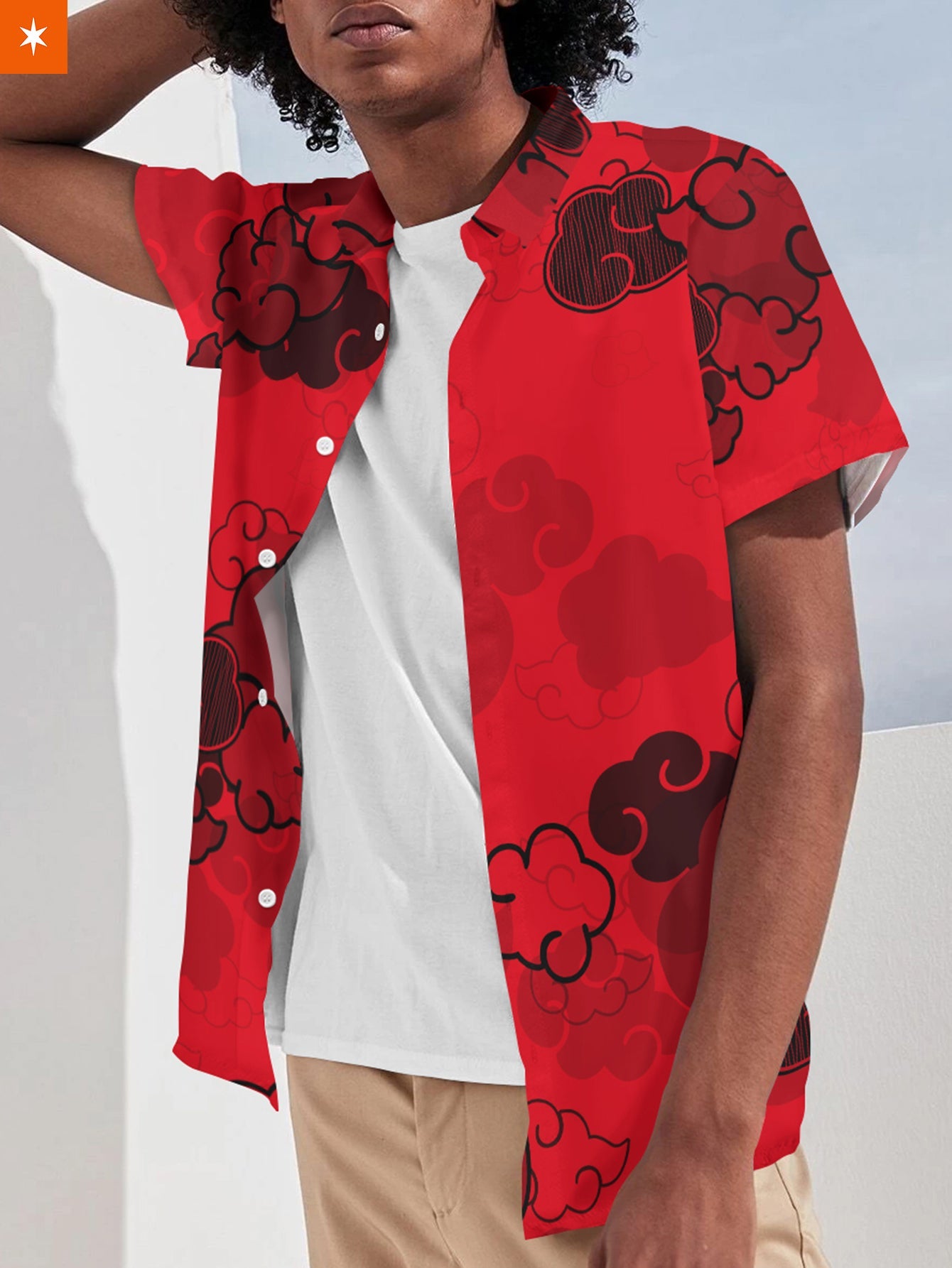 Fandomaniax- [Buy 2 Get 1 SALE] Aloha Akatsuki Hawaiian Shirt