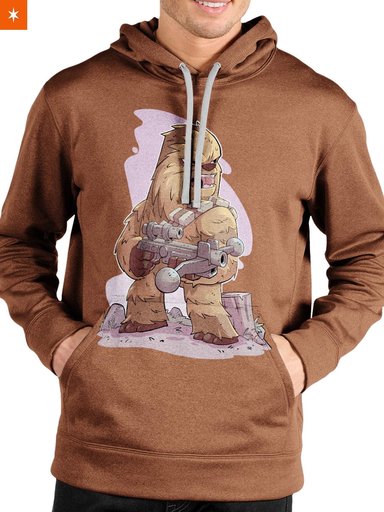 Fandomaniax - Angry Chewie Unisex Pullover Hoodie
