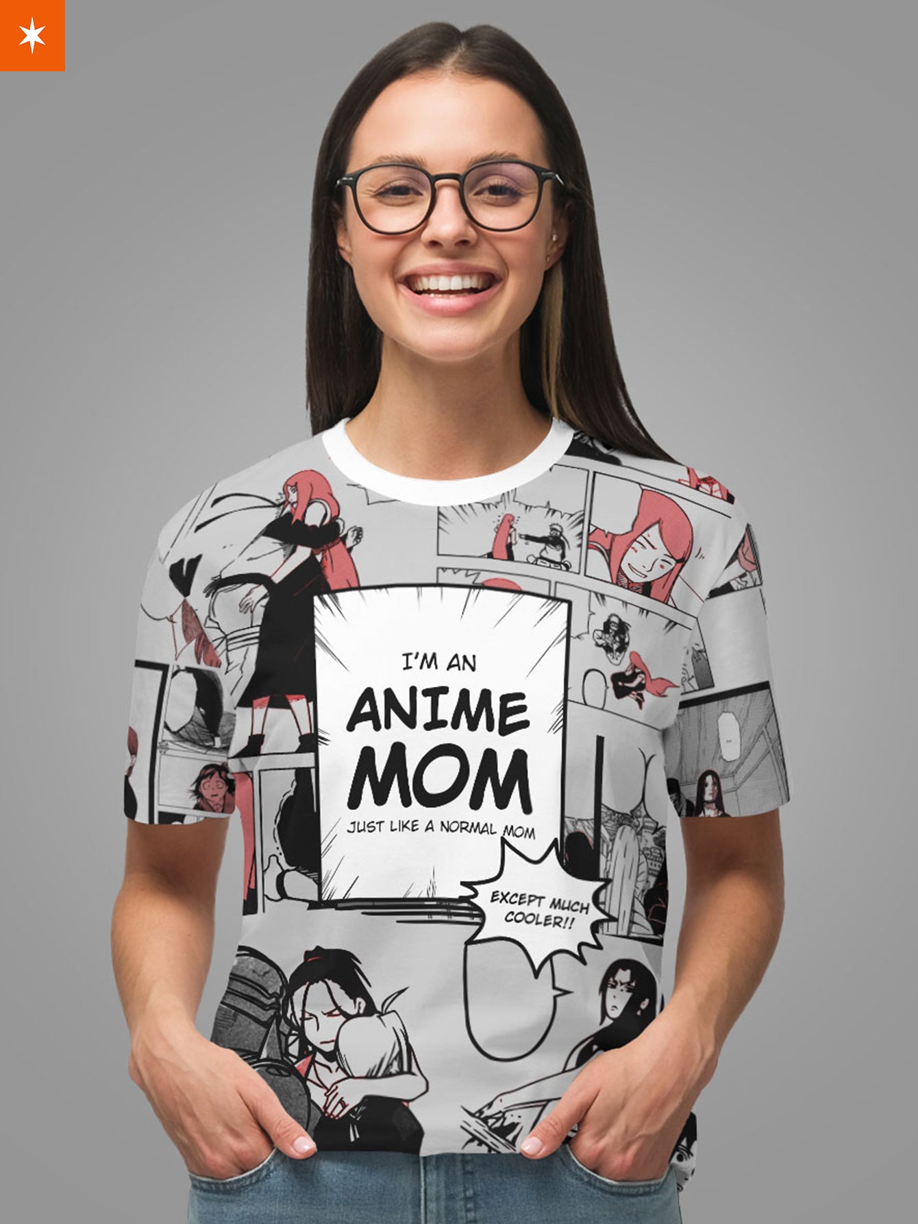 Fandomaniax - Anime Mom Unisex T-Shirt