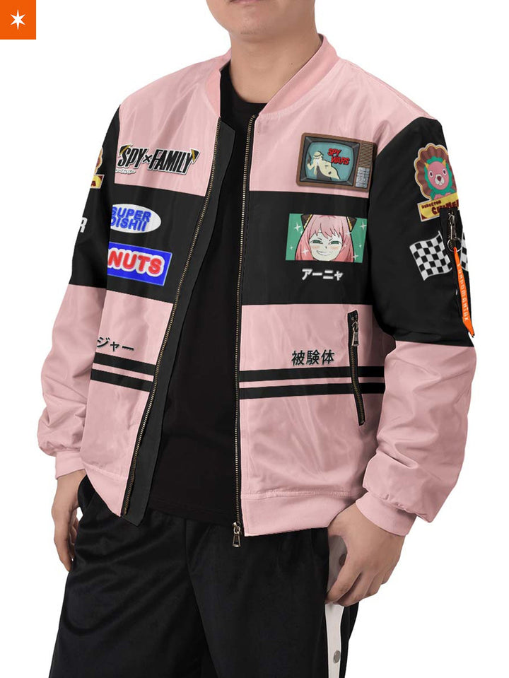 Fandomaniax - [Buy 1 Get 1 SALE] Anya Jersey Bomber Jacket