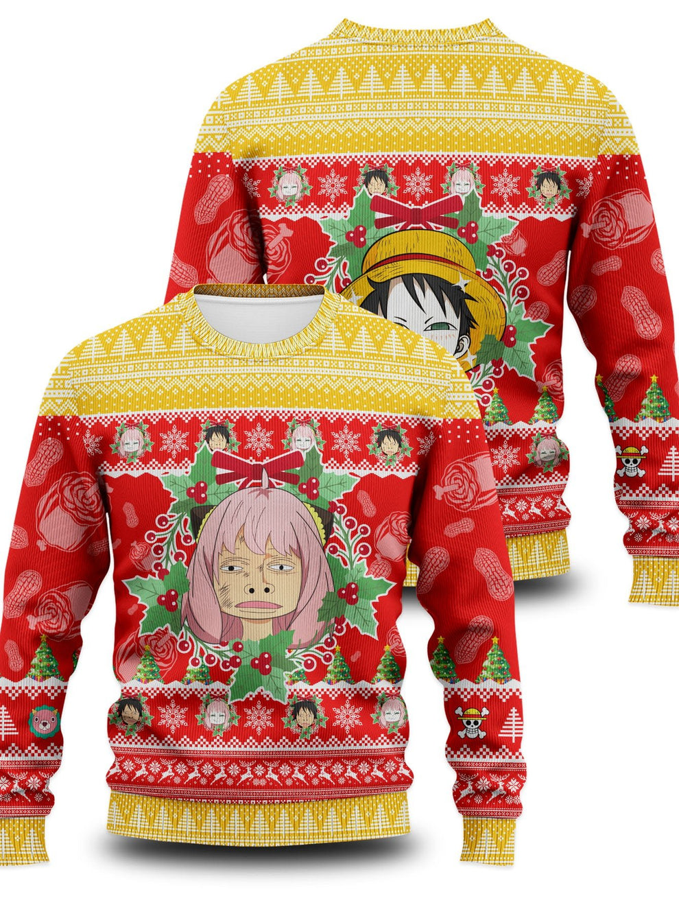 Fandomaniax- Anya Mugiwara Unisex Wool Sweater