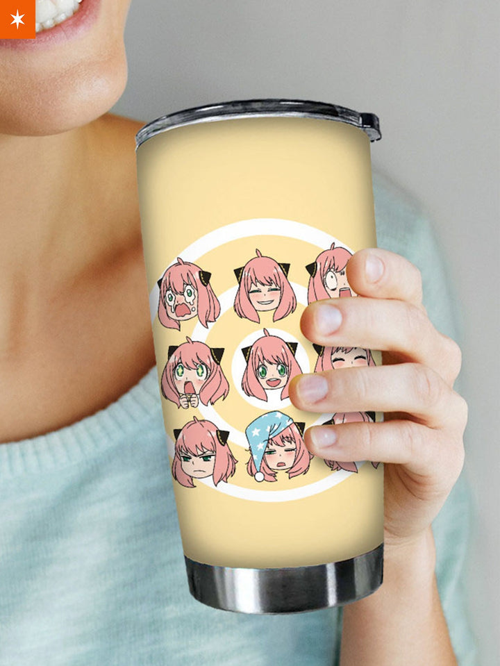 Fandomaniax - Anya-Moticons Tumbler