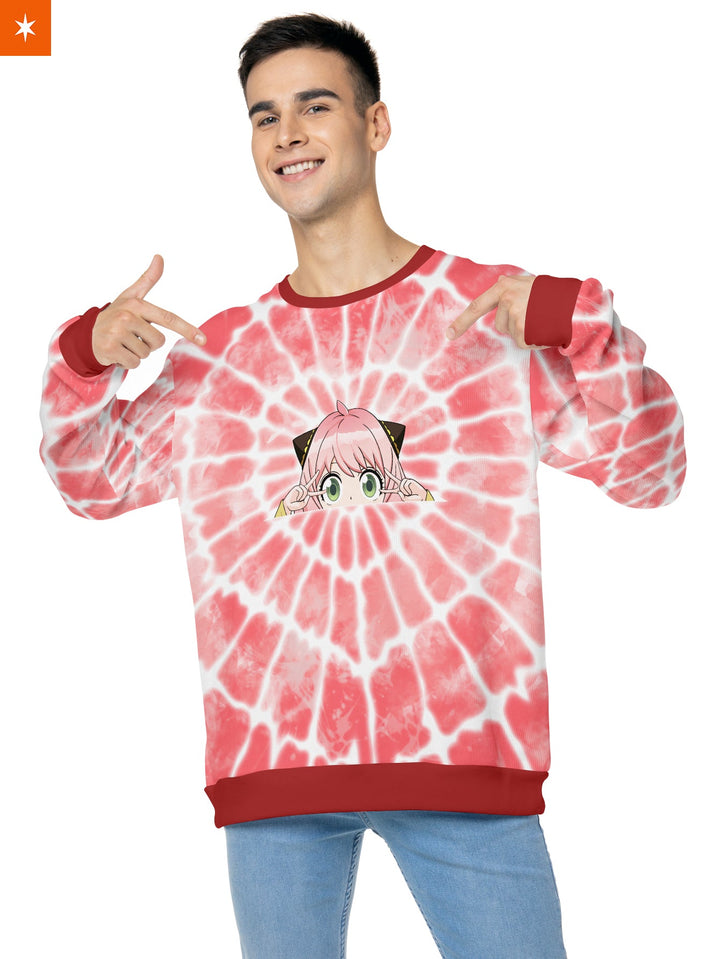 Fandomaniax - Anya Tie Dye Unisex Wool Sweater