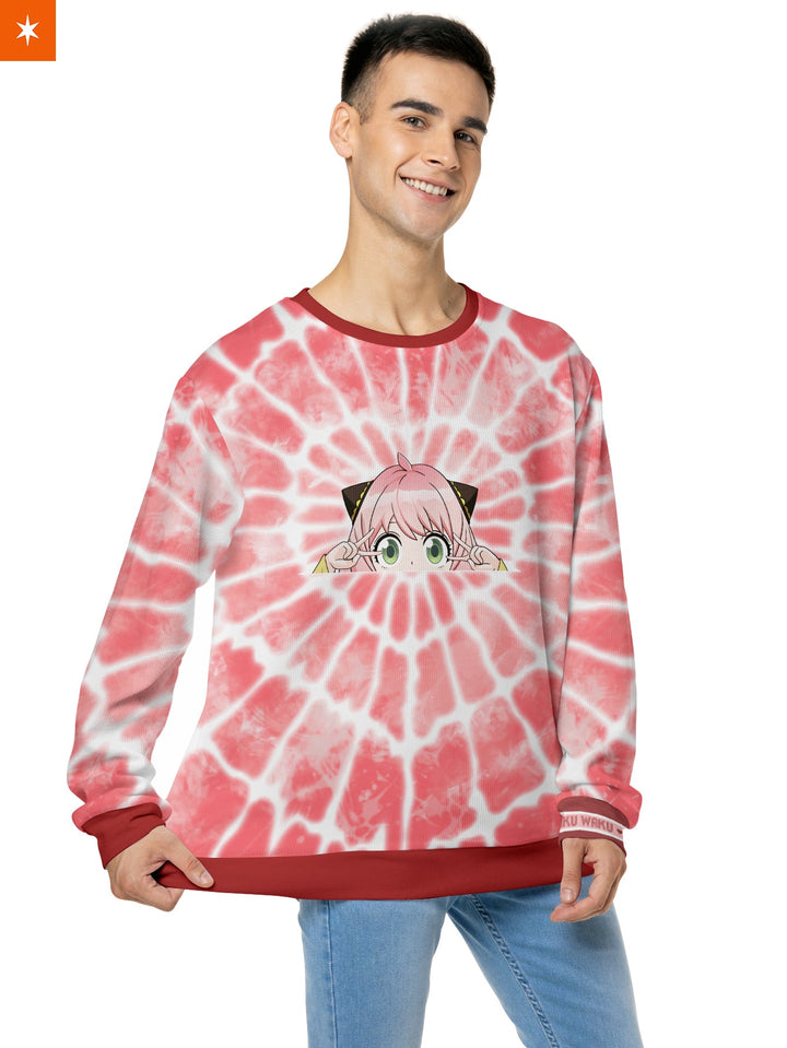 Fandomaniax - Anya Tie Dye Unisex Wool Sweater