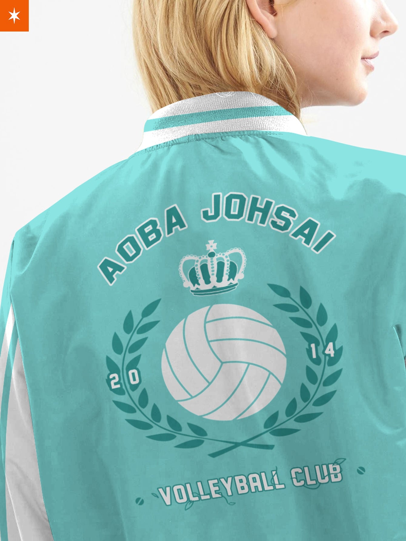 Fandomaniax - Aoba Johsai Jersey Bomber Jacket