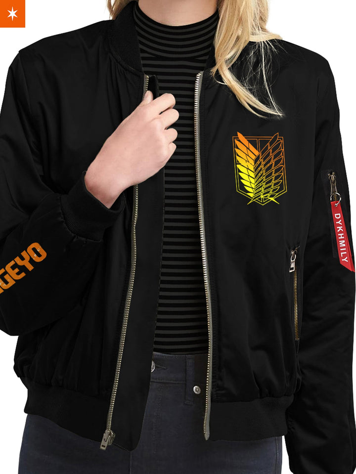 Fandomaniax - AOT Power Four Bomber Jacket