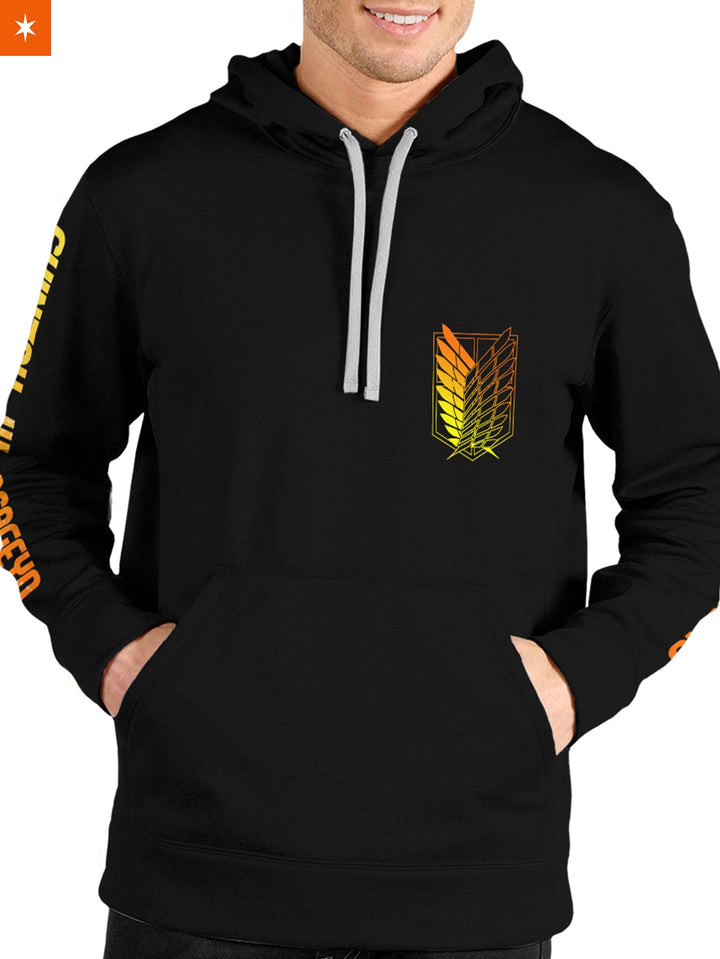 Fandomaniax - AOT Power Four Unisex Pullover Hoodie