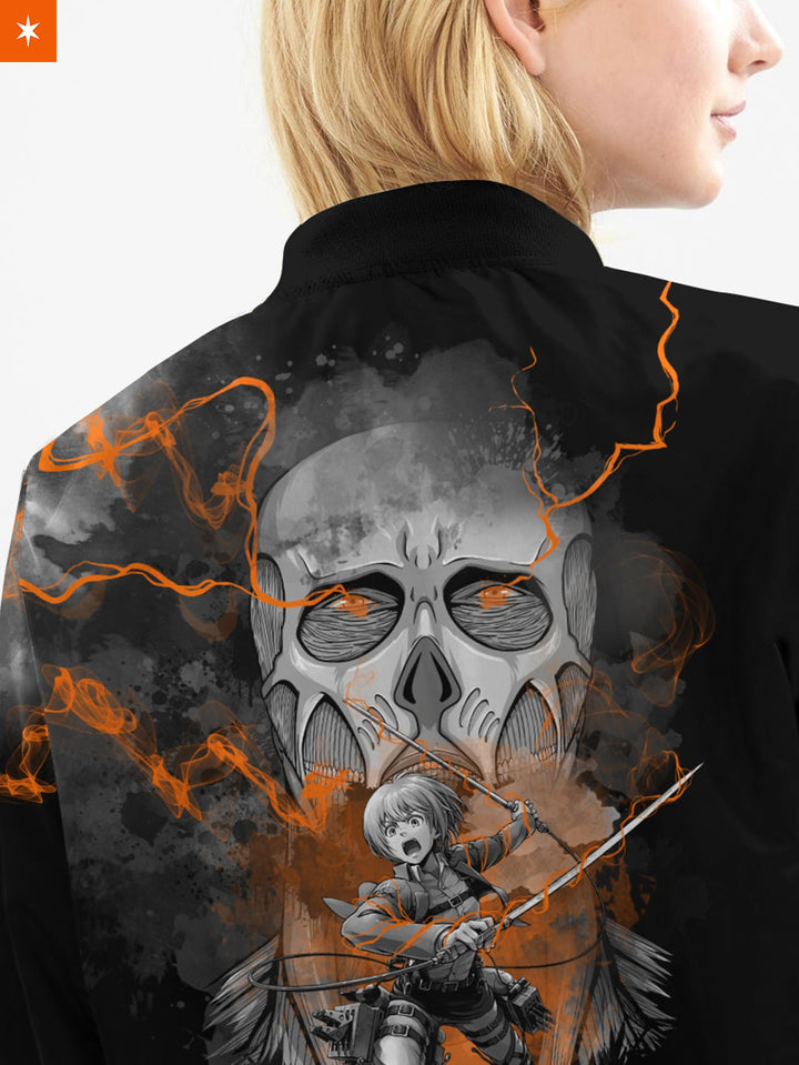 Fandomaniax - Armin Summoning Titan Bomber Jacket