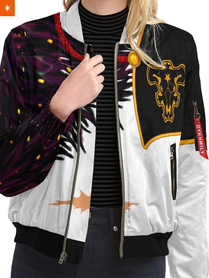 Fandomaniax - Asta Demon Skin Bomber Jacket