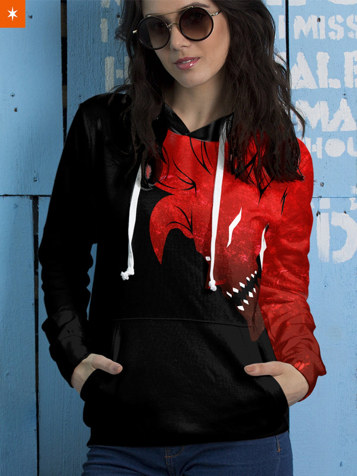 Fandomaniax - Asta Demon Unisex Pullover Hoodie