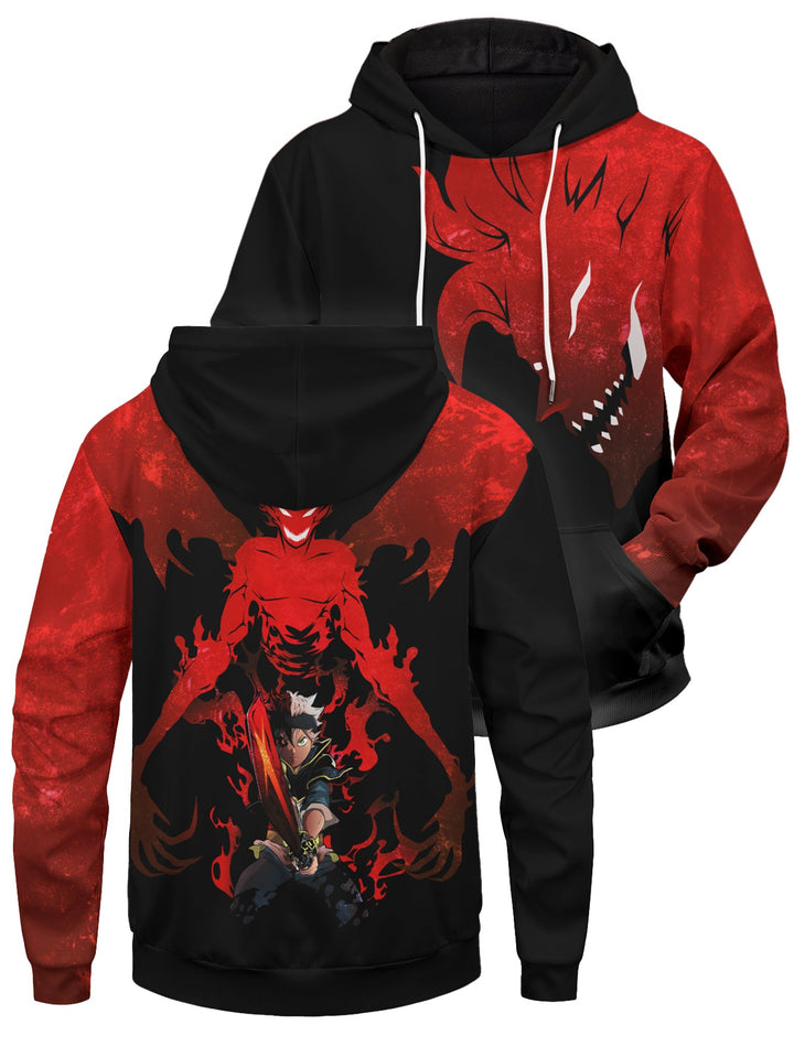 Fandomaniax - Asta Demon Unisex Pullover Hoodie