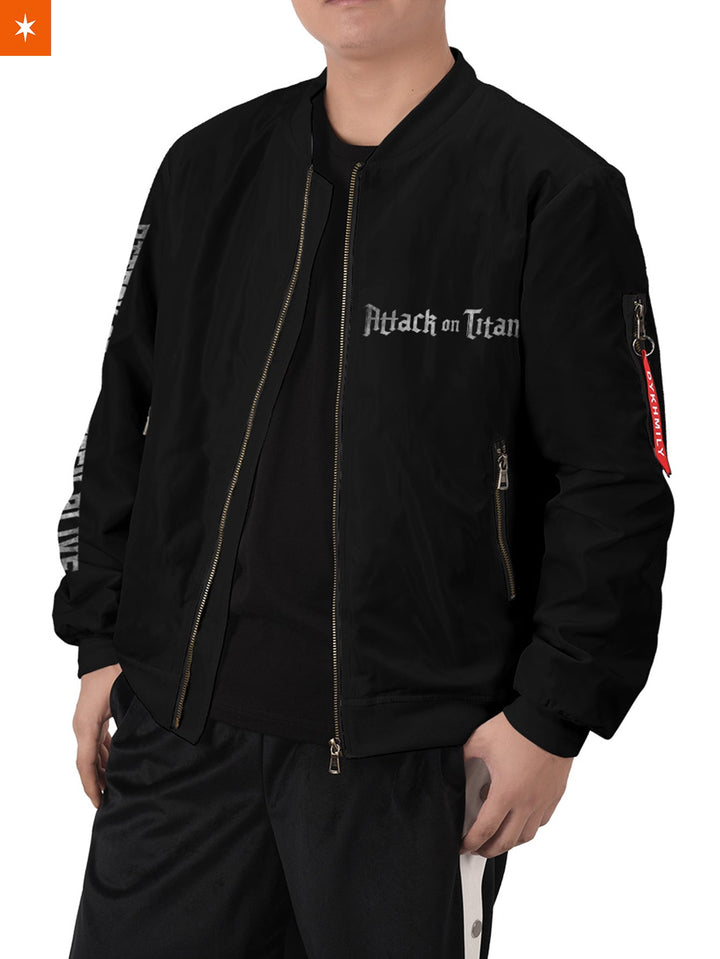 Fandomaniax - Attack Or Be Eaten Alive Bomber Jacket