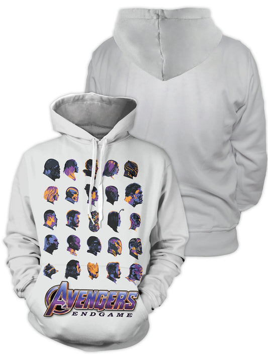 Fandomaniax - Avengers: Endgame Unisex Pullover Hoodie