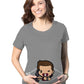 Fandomaniax - Baby Hawkeye Peeking Maternity T-Shirt