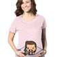 Fandomaniax - Baby Hawkeye Peeking Maternity T-Shirt