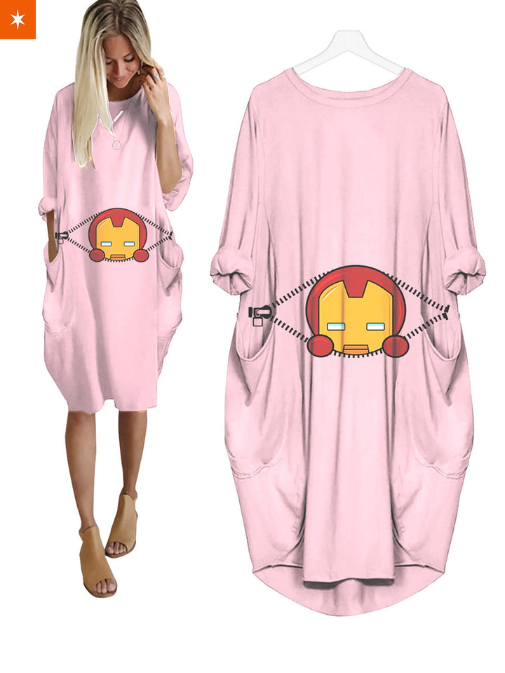 Fandomaniax - Baby Iron Man Peeking Dress