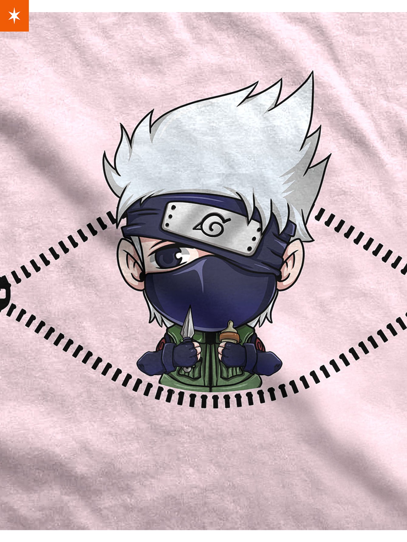 Fandomaniax Baby Kakashi Peeking Maternity T Shirt