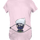 Fandomaniax - Baby Kakashi Peeking Maternity T-Shirt