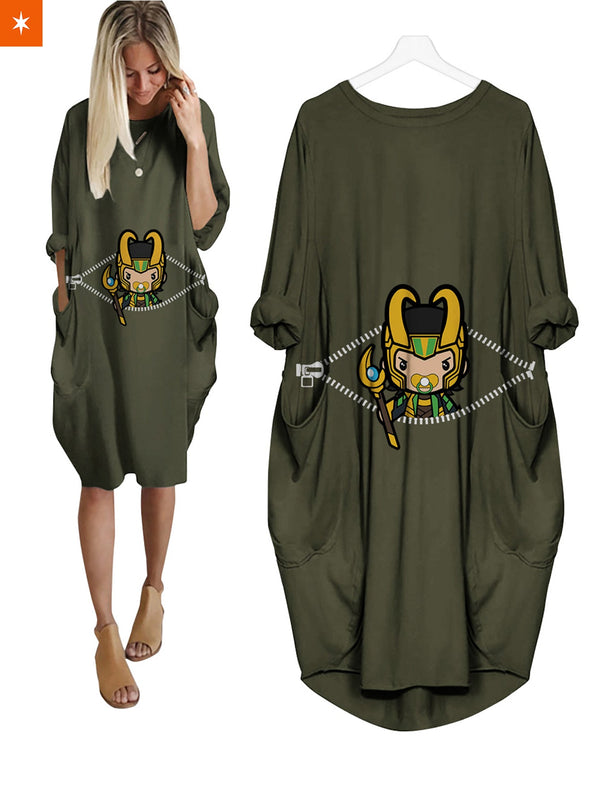 Fandomaniax - Baby Loki Peeking Dress