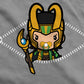 Fandomaniax - Baby Loki Peeking Maternity T-Shirt