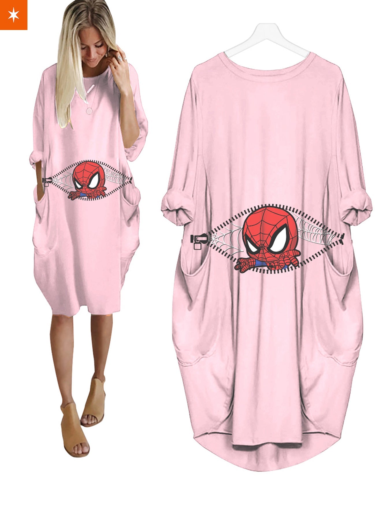 Fandomaniax - Baby Spiderman Peeking Dress